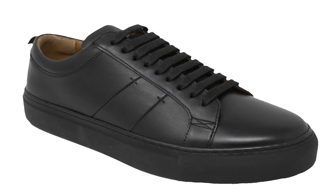 Greg - Black Calf Black Sole sold by Barker Shoes