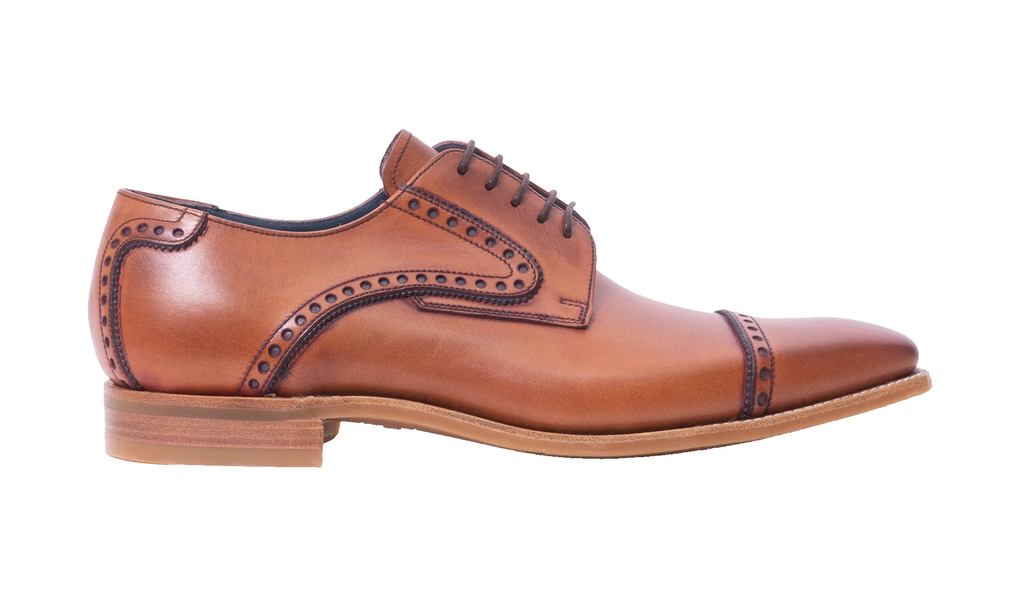 Stewart - Antique Rosewood/ Navy sold by Barker Shoes product image thumbnail 2