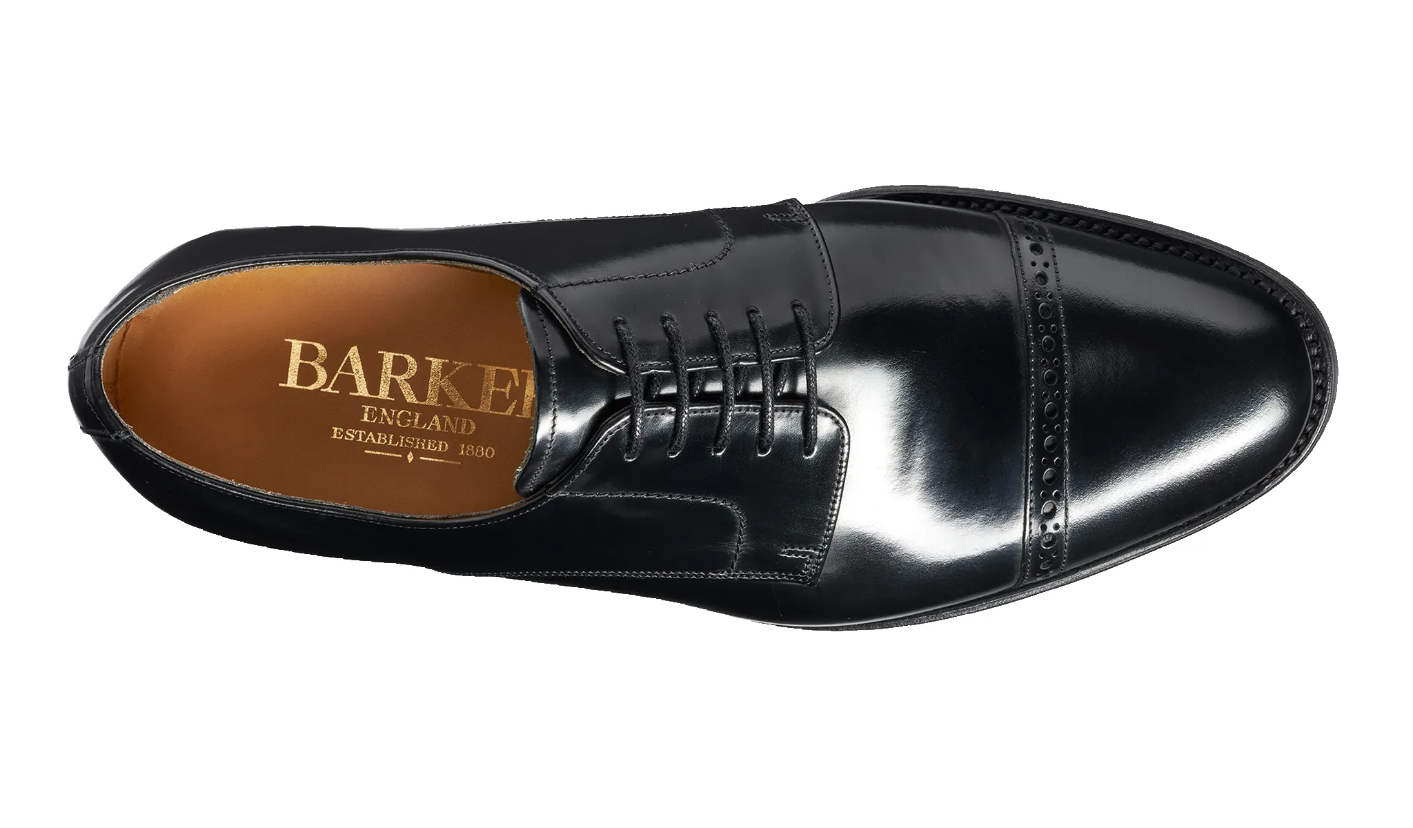 Angel - Black Hi-Shine sold by Barker Shoes product image thumbnail 3