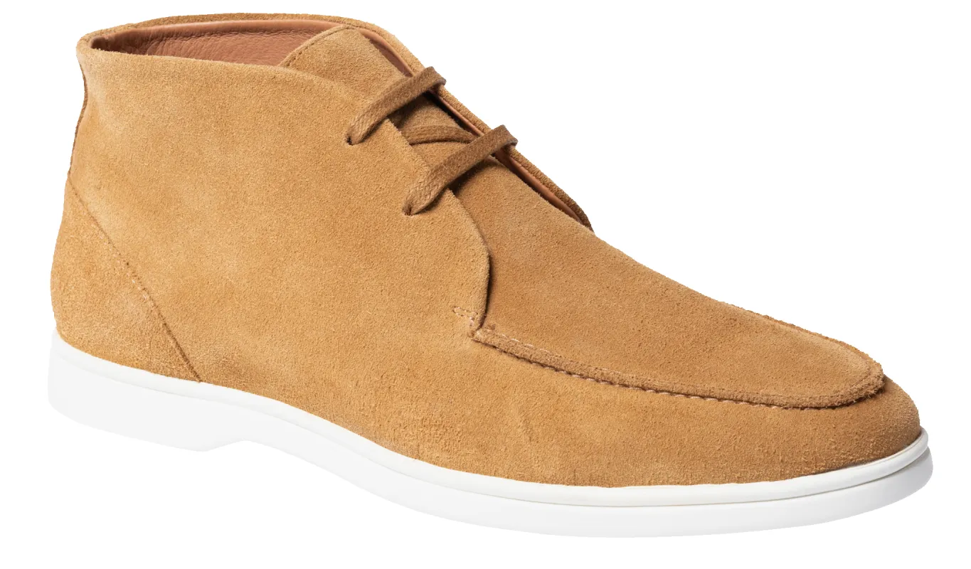 Caruna - Moka Suede sold by Barker Shoes