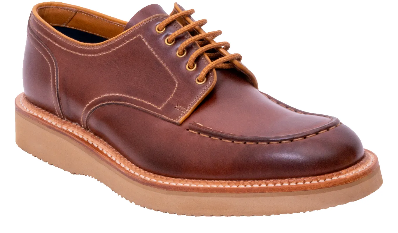 Michigan - Brown Waxy Calf sold by Barker Shoes