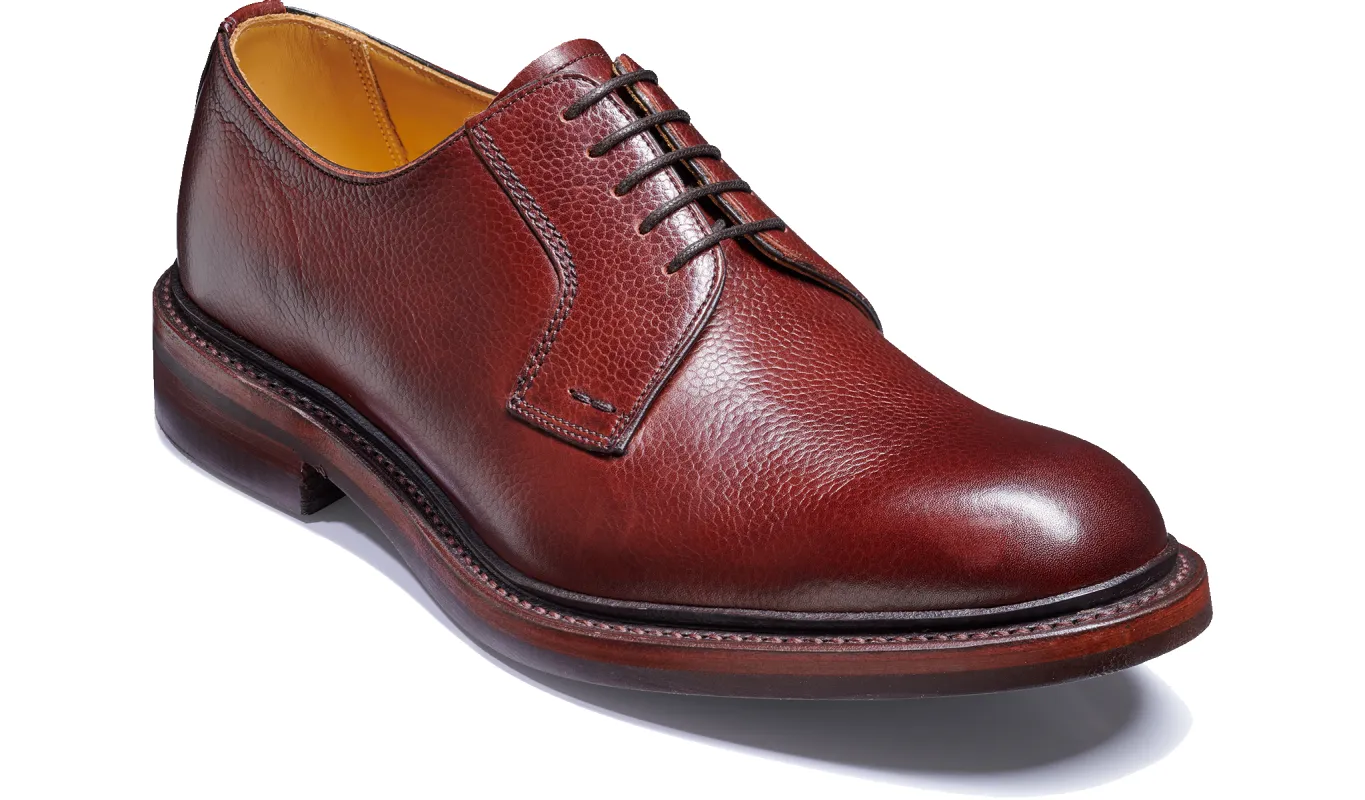 Elton - Burgundy Grain sold by Barker Shoes