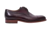 Wye - Hand Brushed Burgundy sold by Barker Shoes