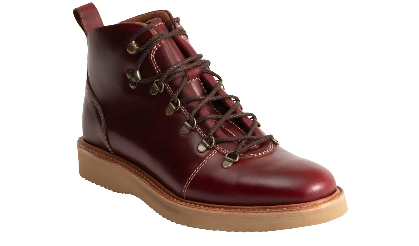 Frank - Burgundy Cutter made by Barker Shoes