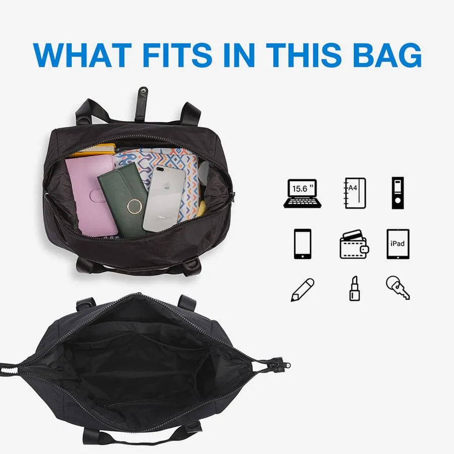 Zoraesque Duffel Black sold by Bagsmart product image thumbnail 5