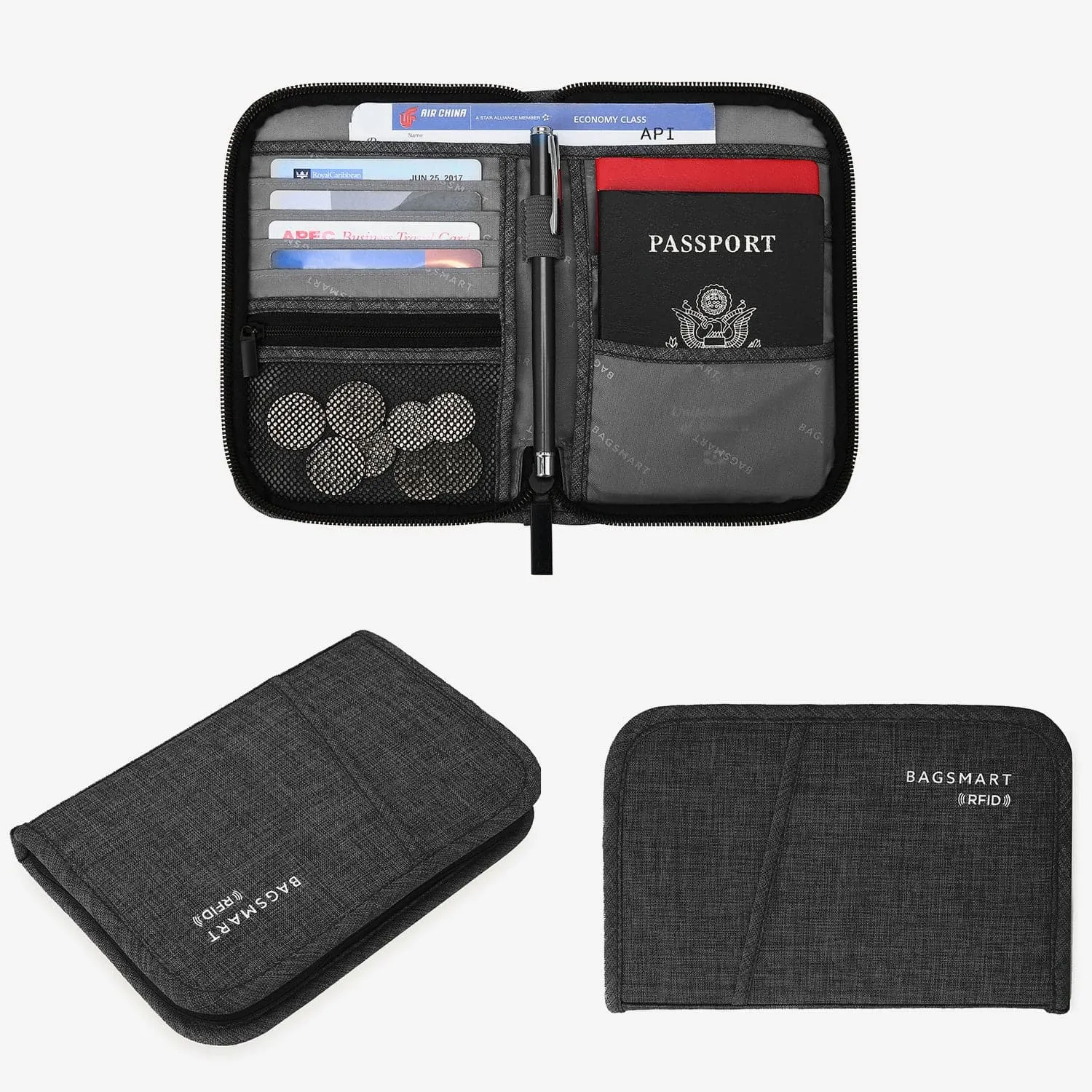 LAX Passport Holder sold by Bagsmart product image thumbnail 3