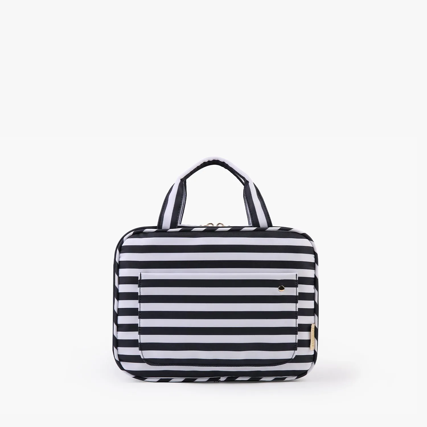 Bonchemin Stripes The Space Saver Toiletry Bag sold by Bagsmart