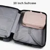 Bonchemin Pink The Space Saver Toiletry Bag sold by Bagsmart