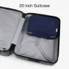 Bonchemin Blue The Space Saver Toiletry Bag sold by Bagsmart