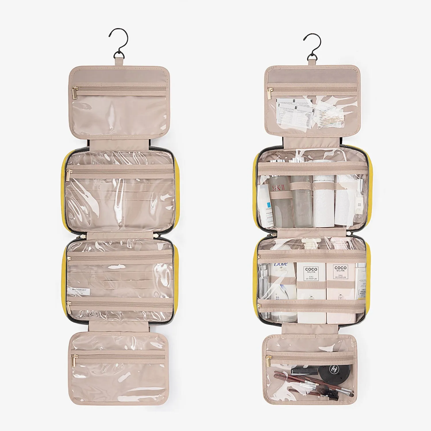 Bonchemin Yellow The Space Saver Toiletry Bag sold by Bagsmart product image thumbnail 2