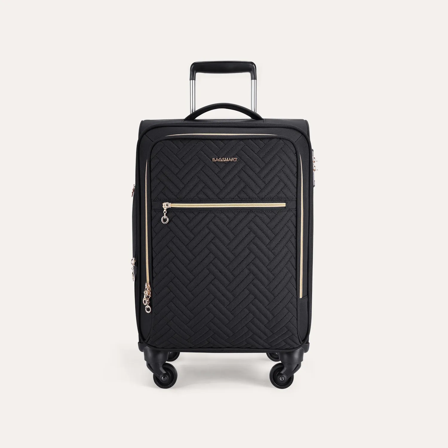 20 Inch Bonchemin Quilted Business & Travel Suitcase sold by Bagsmart