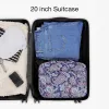 Bonchemin Red Paisley The Space Saver Toiletry Bag sold by Bagsmart
