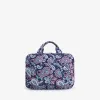 Bonchemin Red Paisley The Space Saver Toiletry Bag sold by Bagsmart