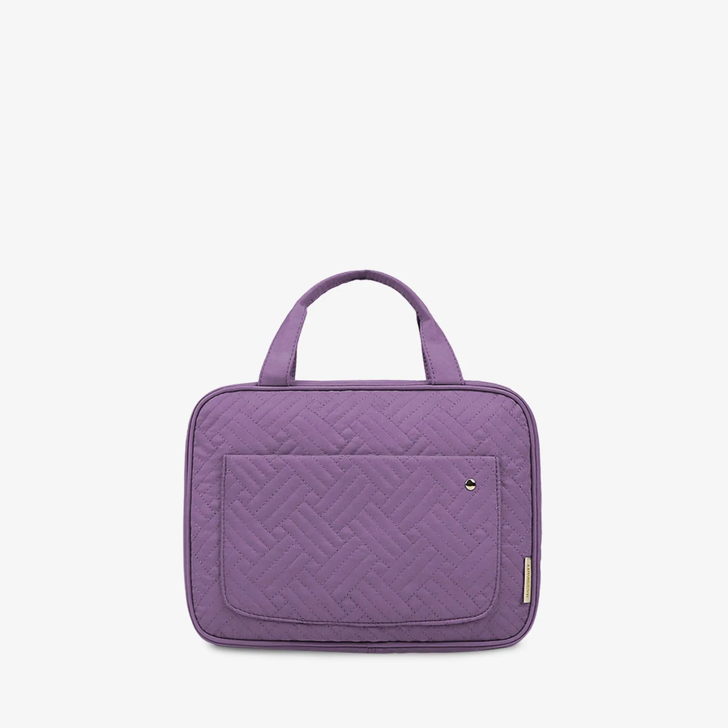 Bonchemin Purple The Space Saver Toiletry Bag sold by Bagsmart