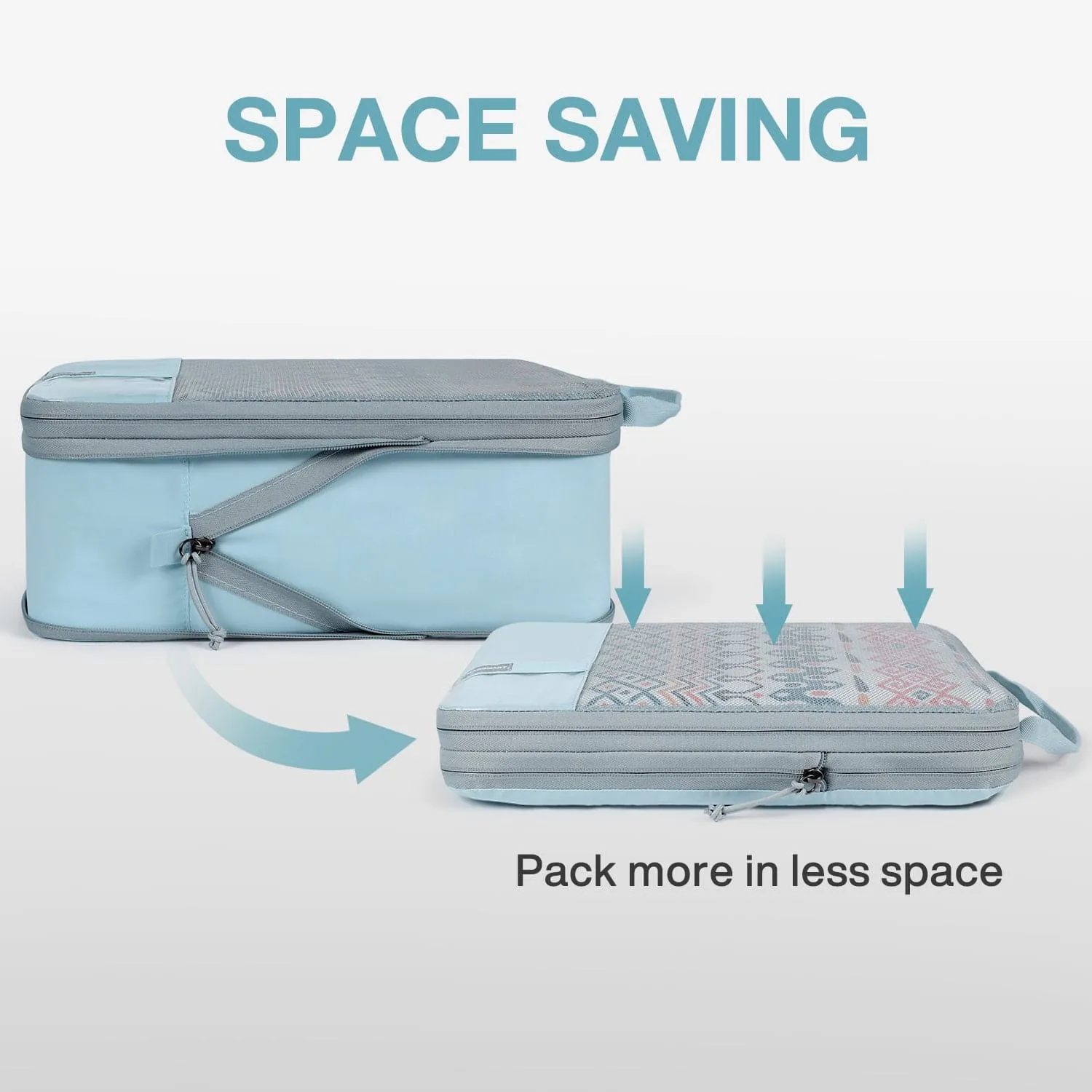 Compression Packing Cubes Part of Faro Travel Set sold by Bagsmart product image thumbnail 4