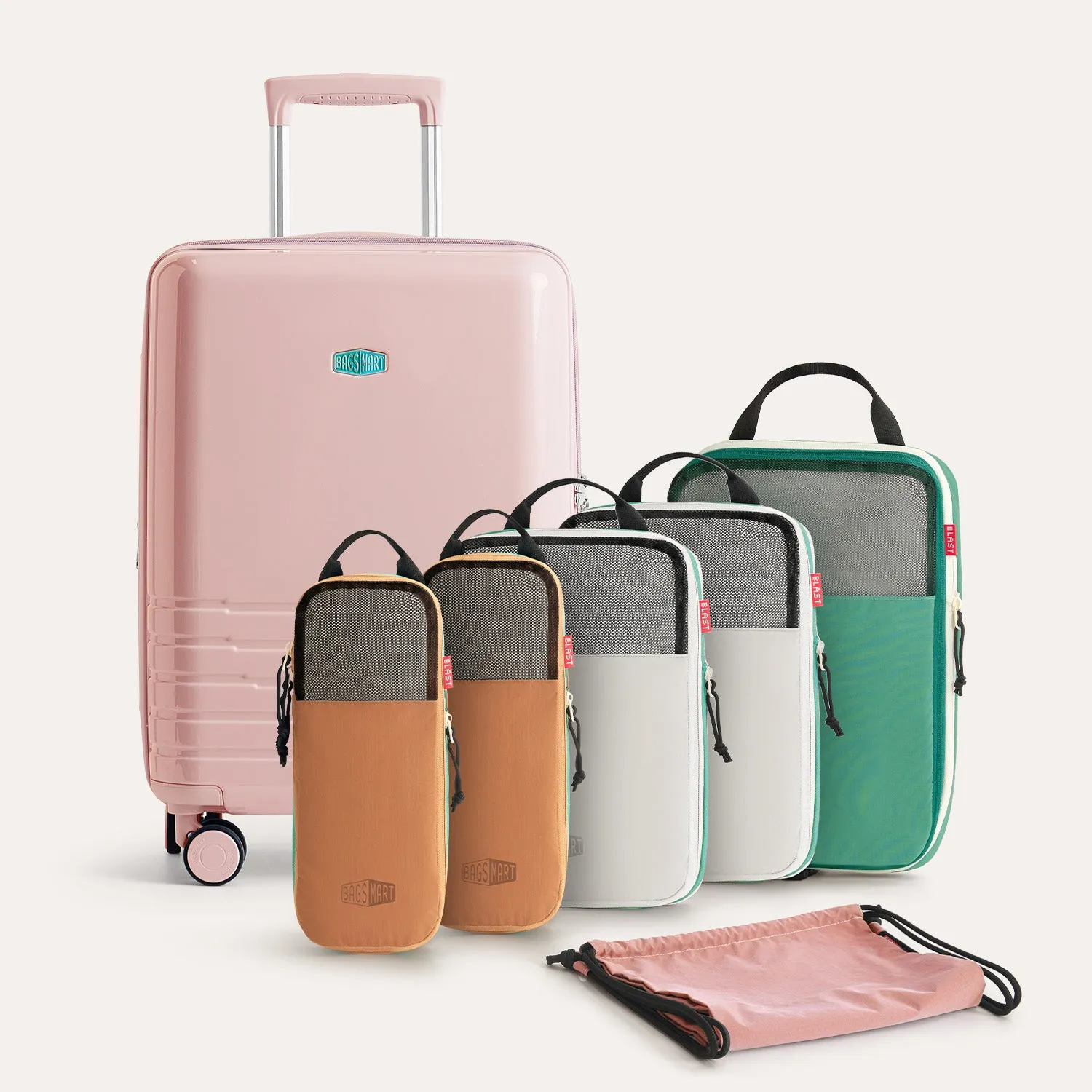 Getaway & Packing Cubes Set sold by Bagsmart