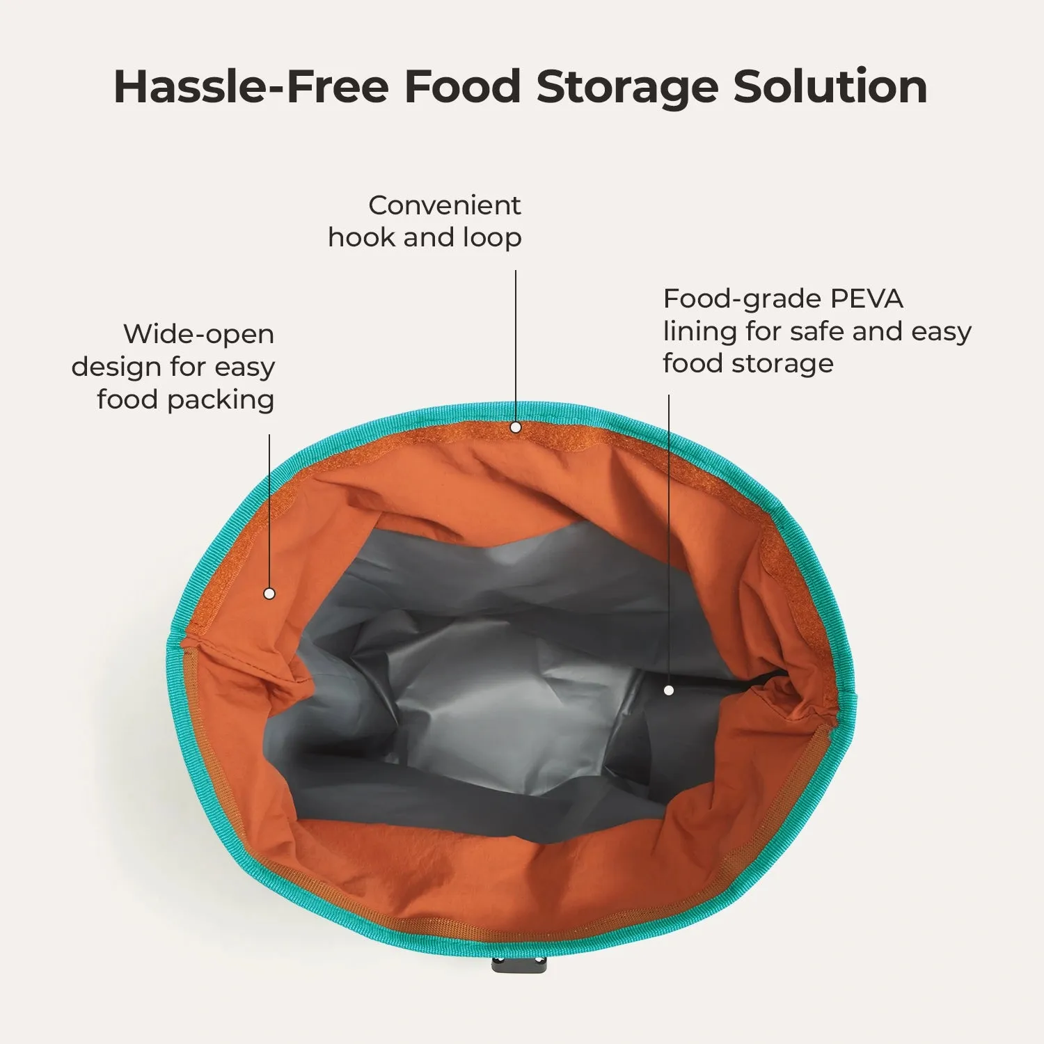 Paz Roll Top Lunch Bag sold by Bagsmart product image thumbnail 2