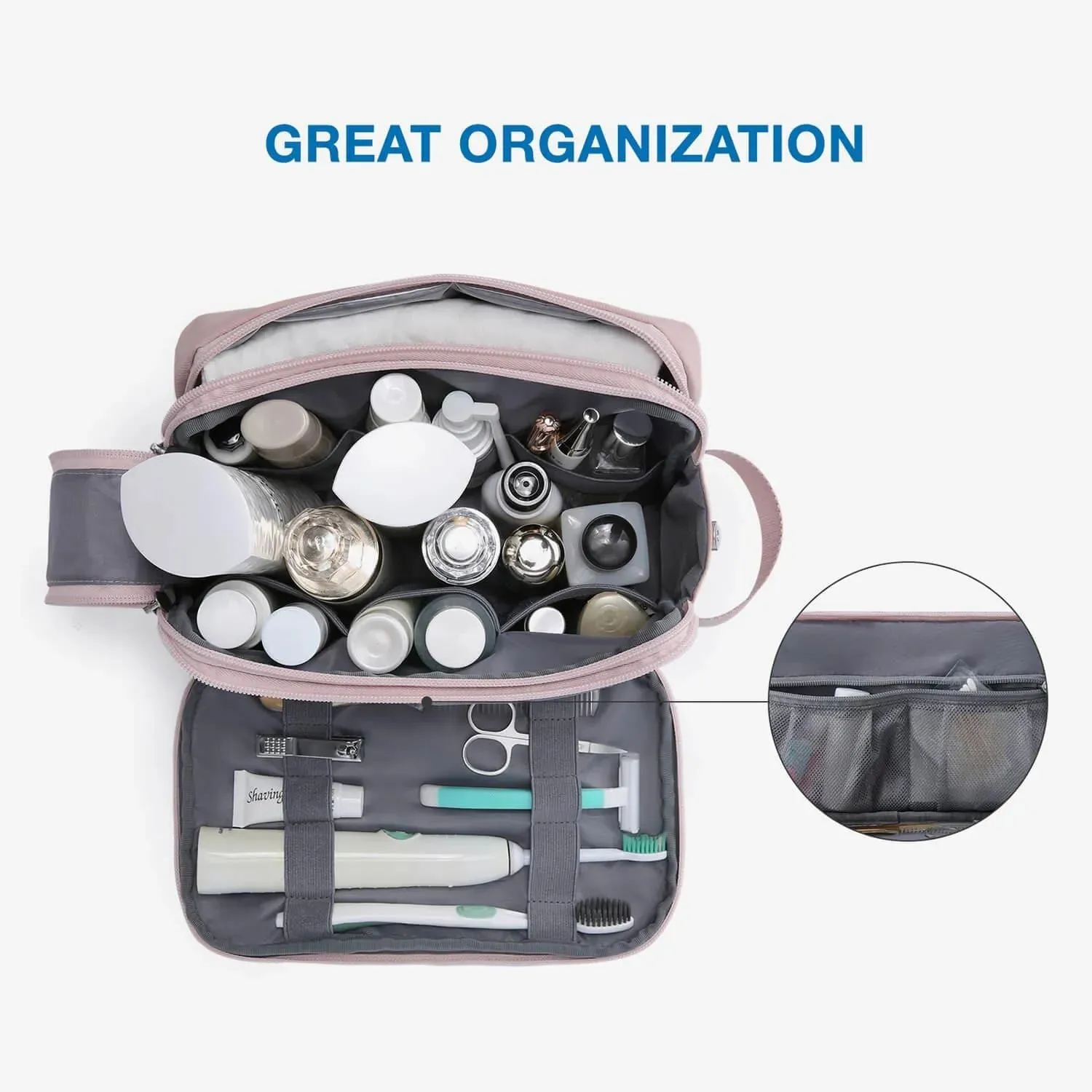 (Free Gift) On-road Toiletry Bag sold by Bagsmart product image thumbnail 3