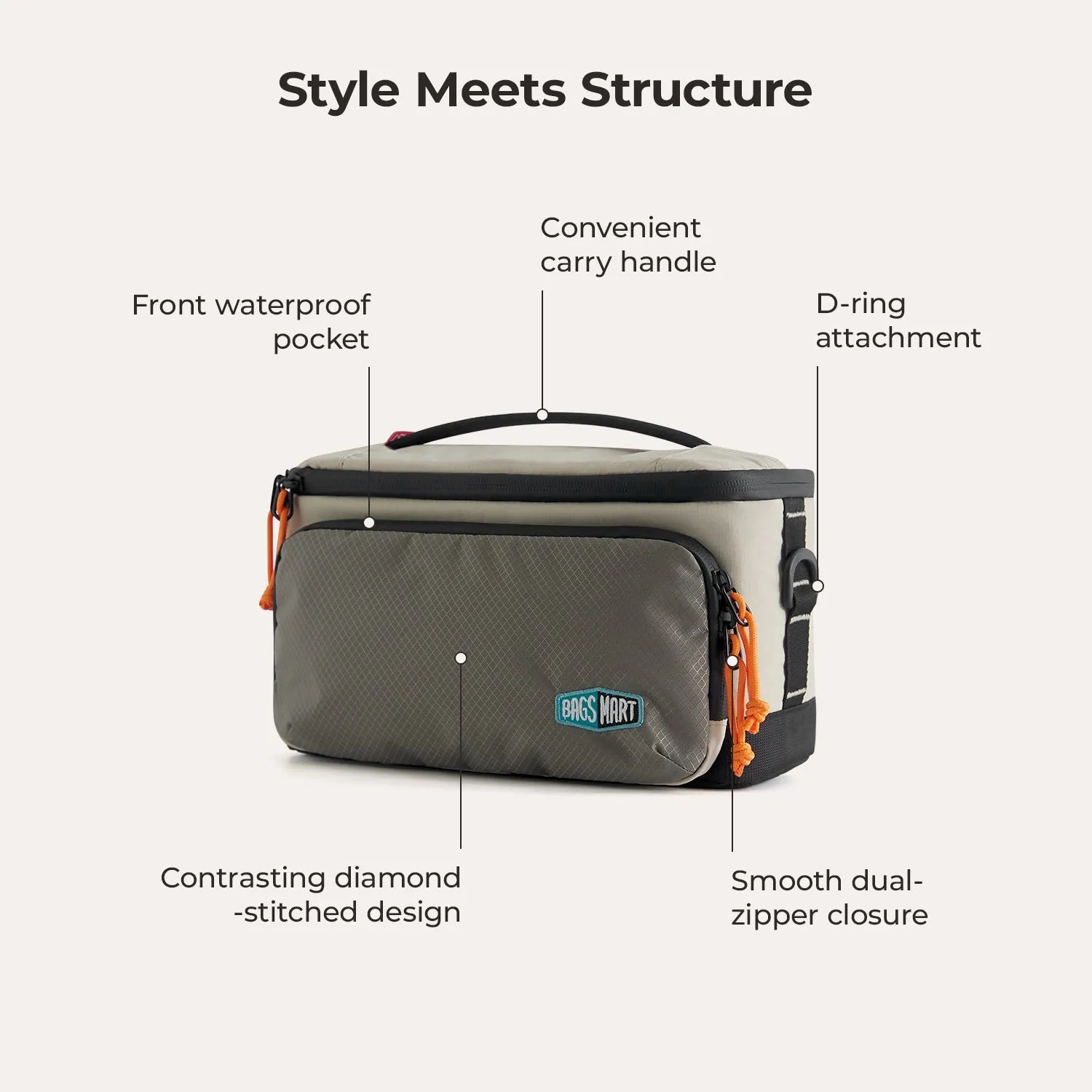 (FREE GIFT) Blast Toiletry Bag sold by Bagsmart product image thumbnail 3