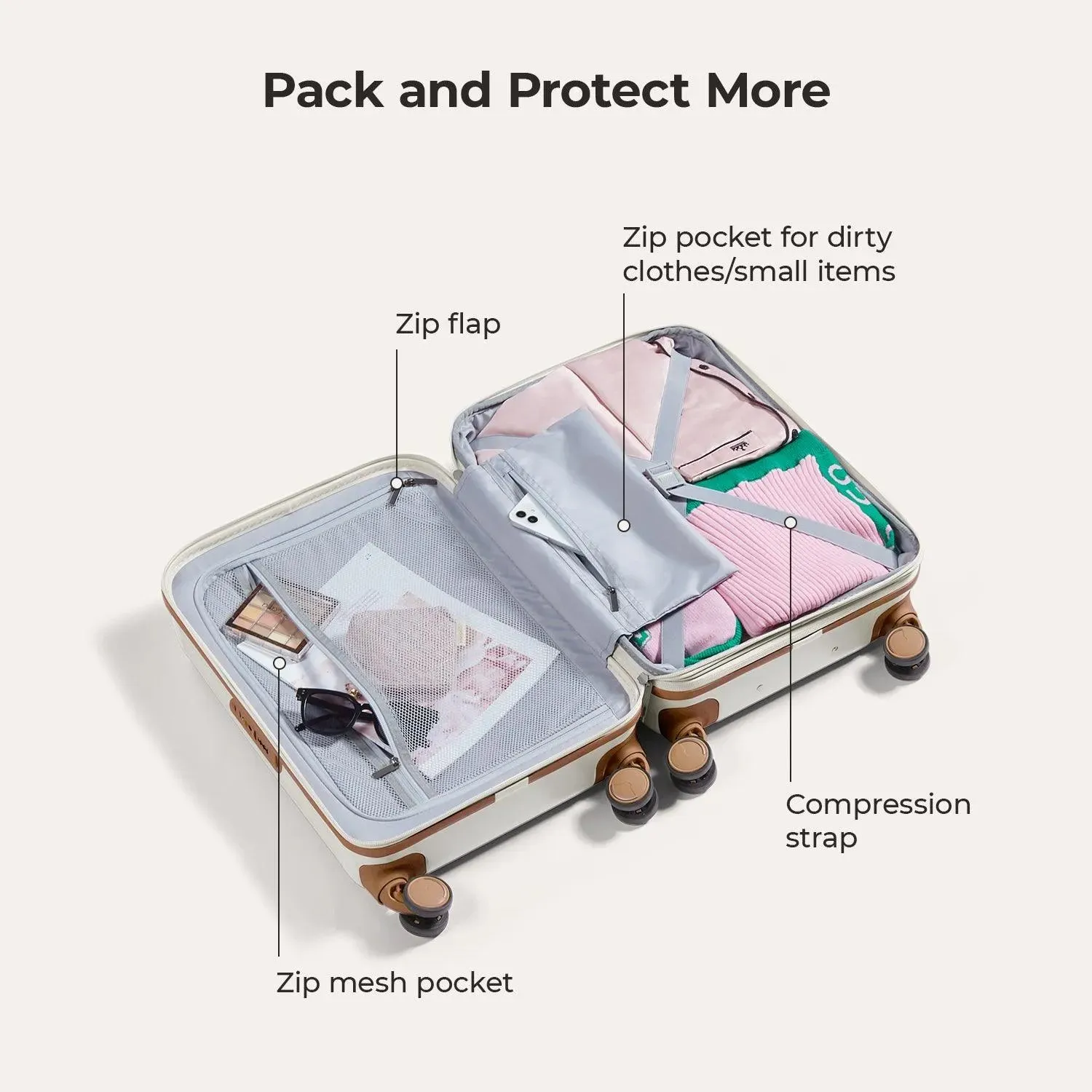 Odyssey 20" Carry-On sold by Bagsmart product image thumbnail 5