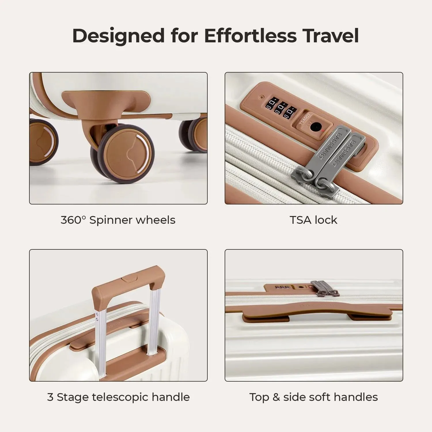 Odyssey 20" Carry-On sold by Bagsmart product image thumbnail 4