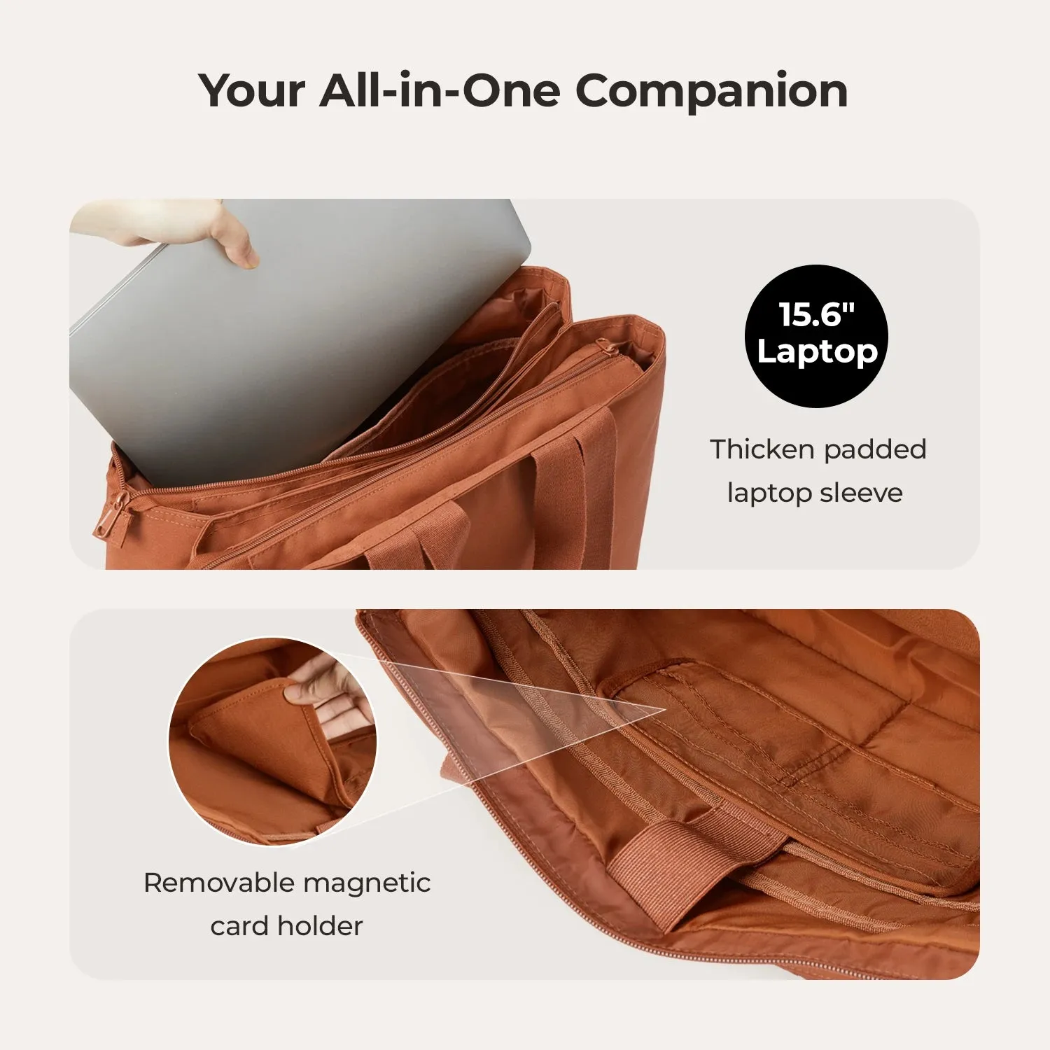 Halo 25L Work Tote sold by Bagsmart product image thumbnail 4