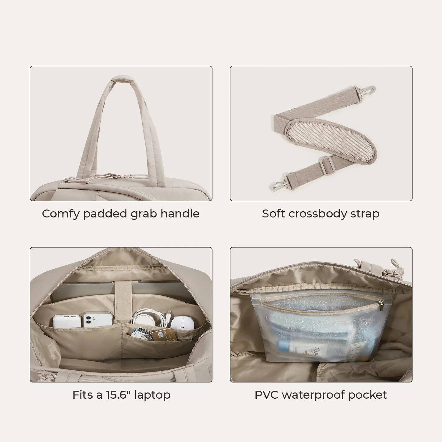 Bubble Gym Bag sold by Bagsmart product image thumbnail 4