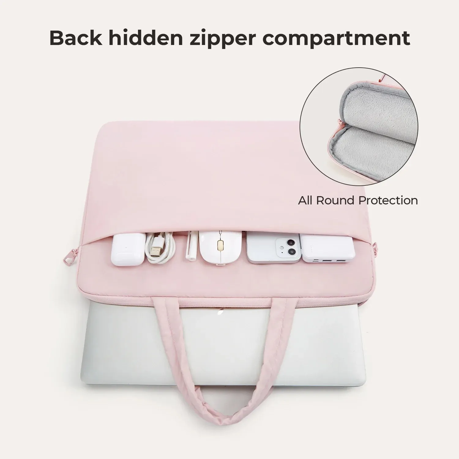 Bubble 15.6" Laptop Sleeve sold by Bagsmart product image thumbnail 3