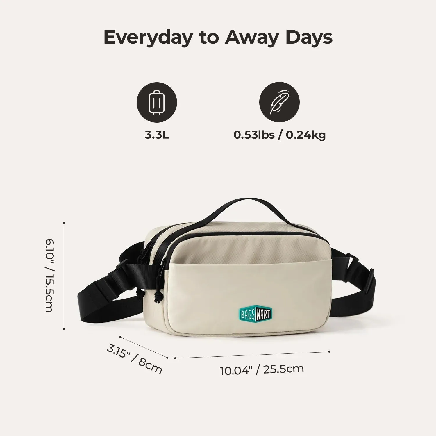 Blast Sling Bag sold by Bagsmart product image thumbnail 2