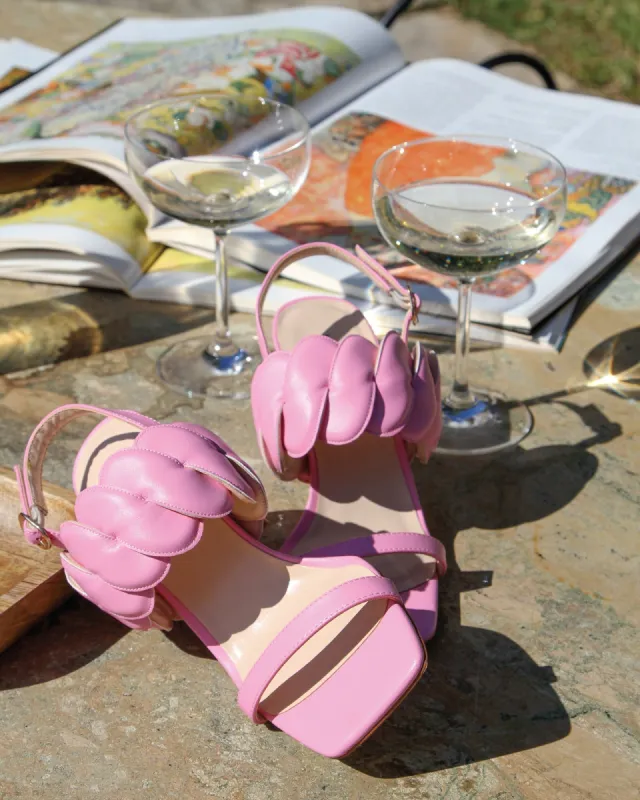 This Is It Slingback Heel - Pink sold by Belle & Bloom