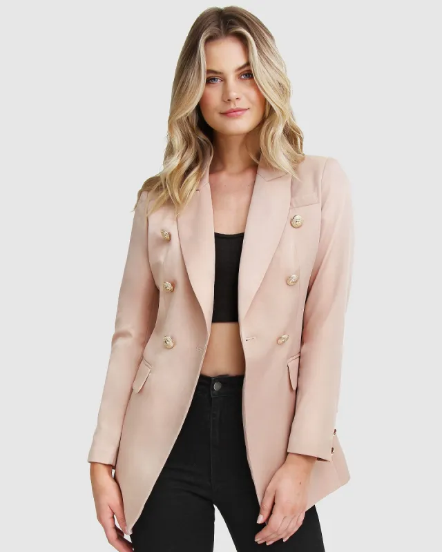 Princess Polina Blazer - Blush FINAL SALE sold by Belle & Bloom