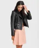 Just Friends Leather Jacket - Black sold by Belle & Bloom