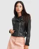 Just Friends Leather Jacket - Black sold by Belle & Bloom