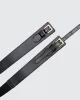 London Fog Leather Waist Belt - Black sold by Belle & Bloom