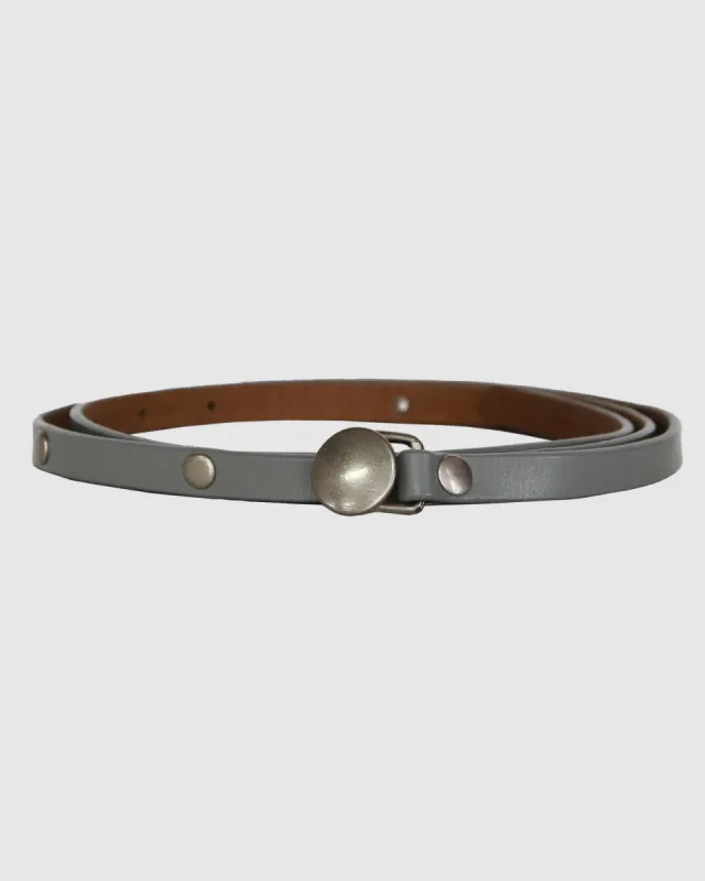 Rock With Me Studded Belt - Grey sold by Belle & Bloom