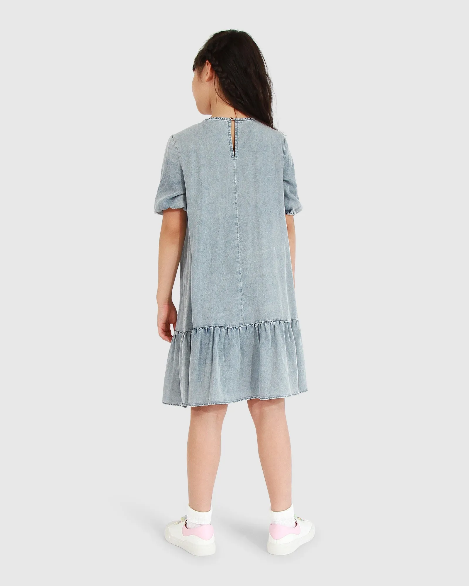 Pure Love Dress - Mid Denim sold by Belle & Bloom product image thumbnail 4