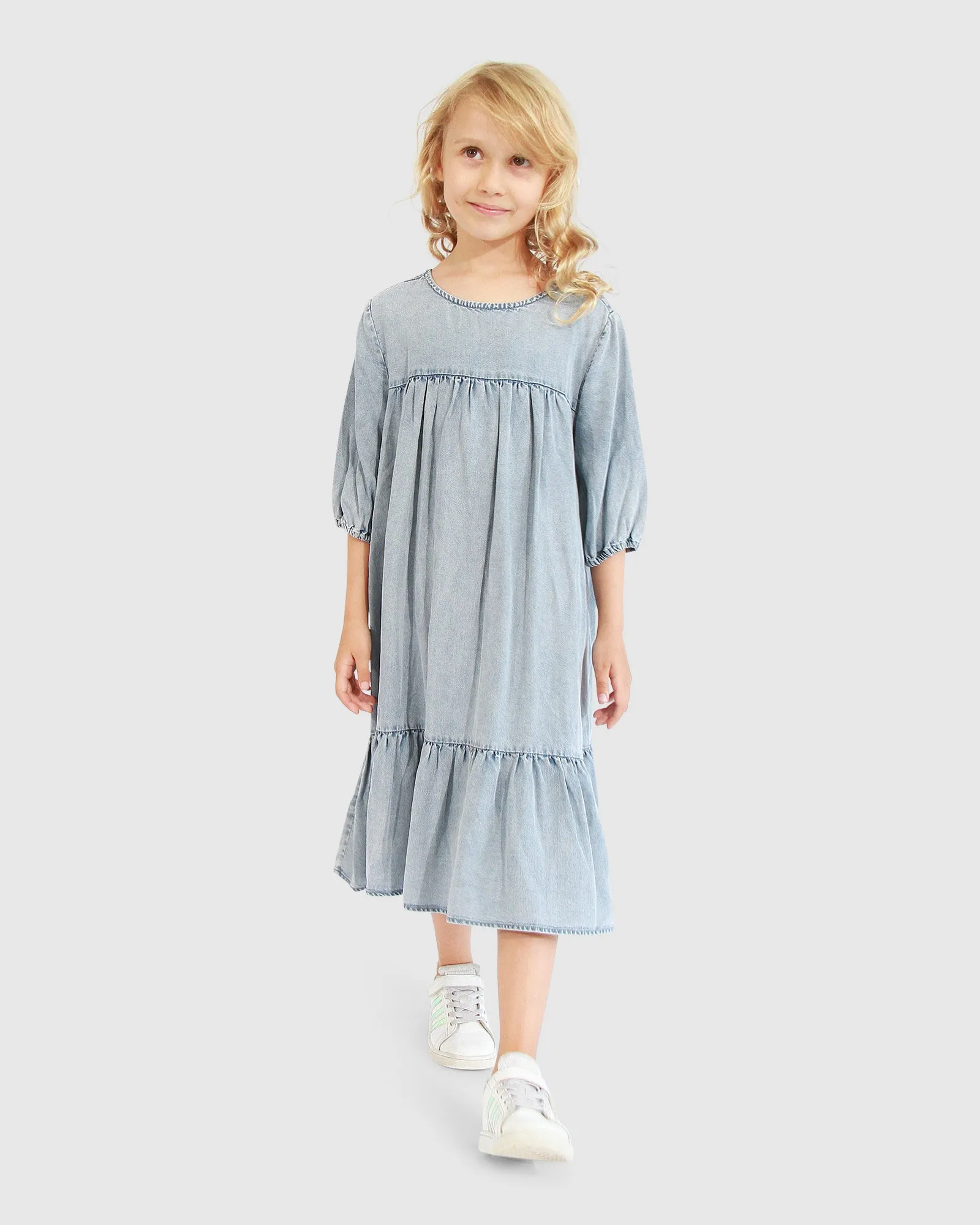 Pure Love Dress - Mid Denim sold by Belle & Bloom product image thumbnail 2