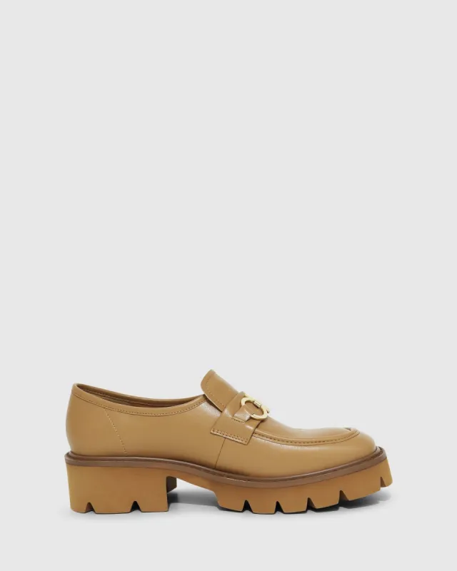 Wishing Well Loafer - Camel sold by Belle & Bloom