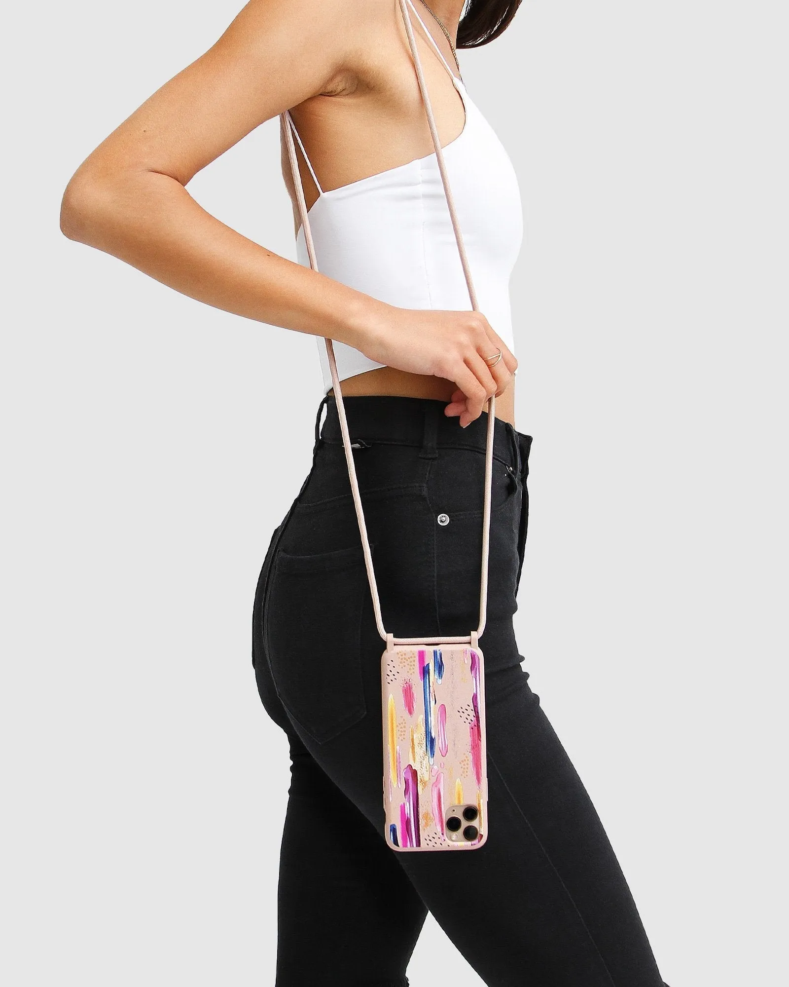 Into The Jungle Phone Case - Latte FINAL SALE sold by Belle & Bloom product image thumbnail 2