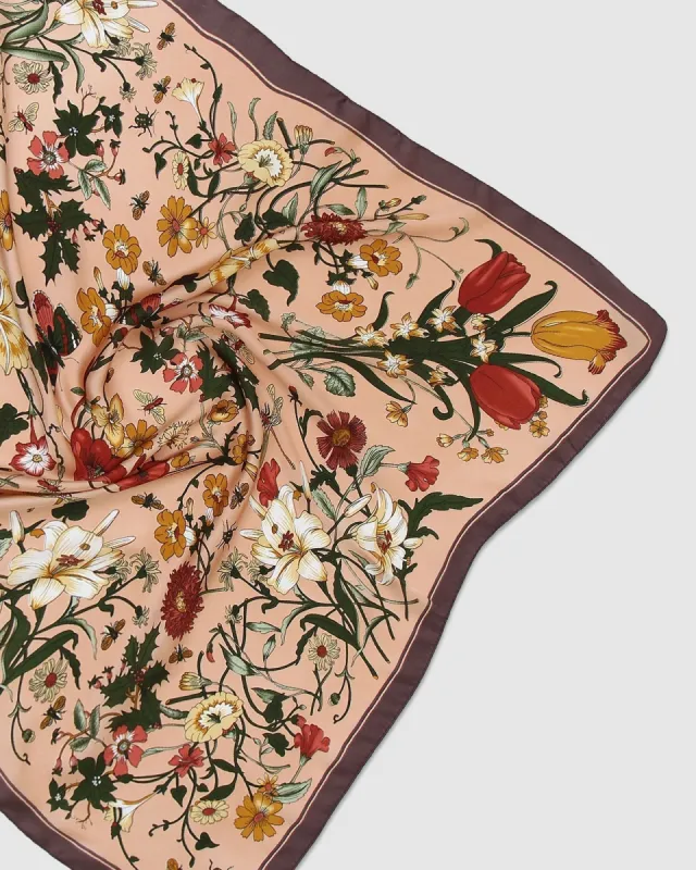 English Garden Fashion Scarf - Blush sold by Belle & Bloom