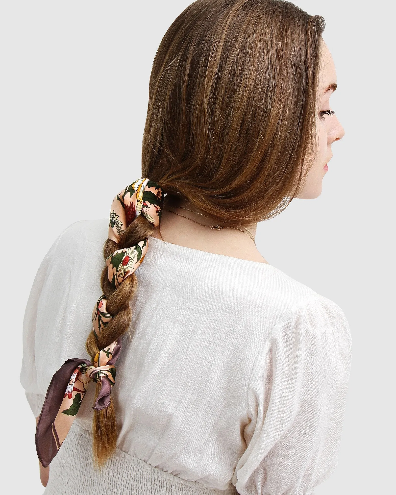 English Garden Fashion Scarf - Blush sold by Belle & Bloom product image thumbnail 2