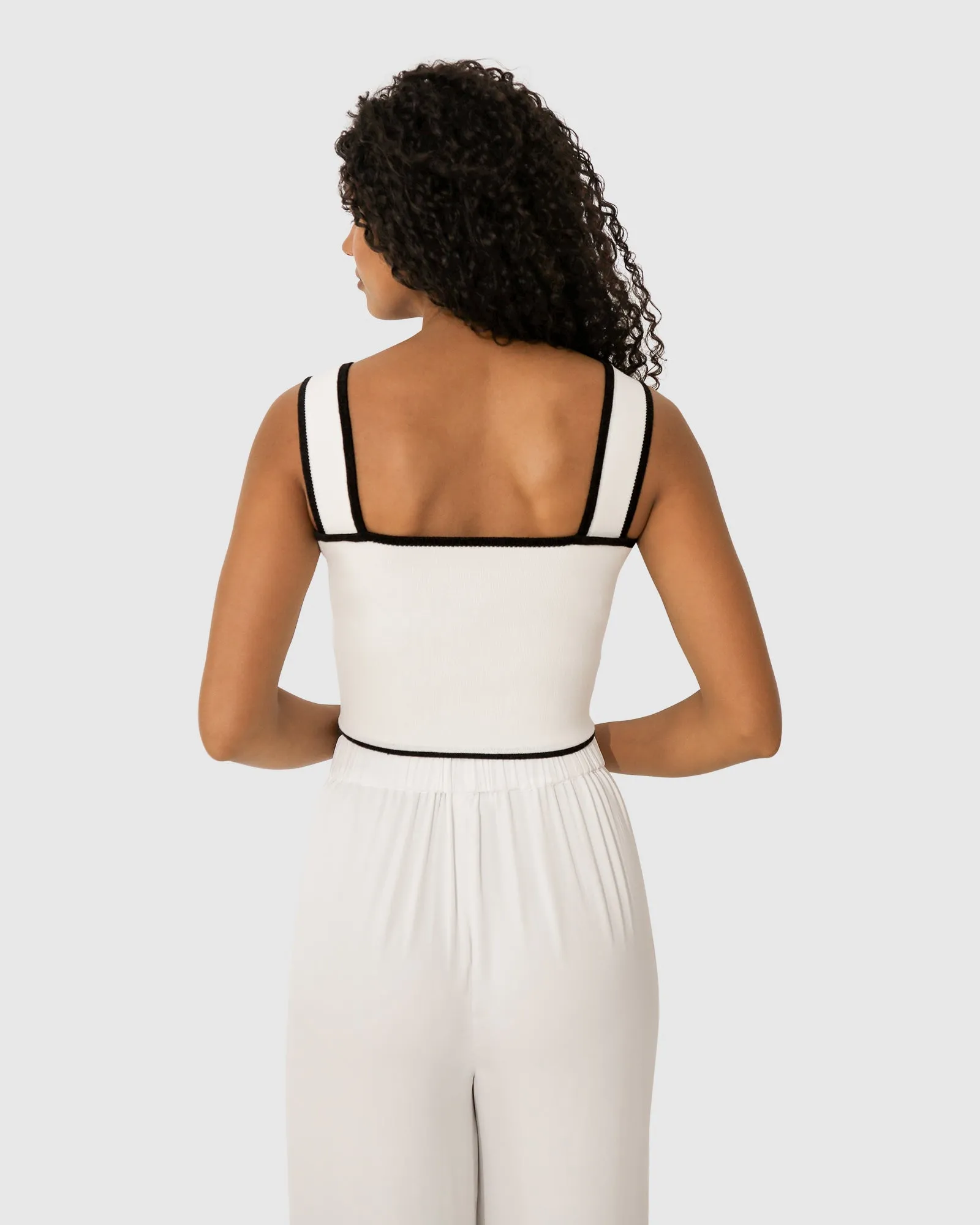 Forevermore Knitted Top - White sold by Belle & Bloom product image thumbnail 4