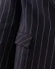Love & Mercy Striped Blazer - Navy sold by Belle & Bloom