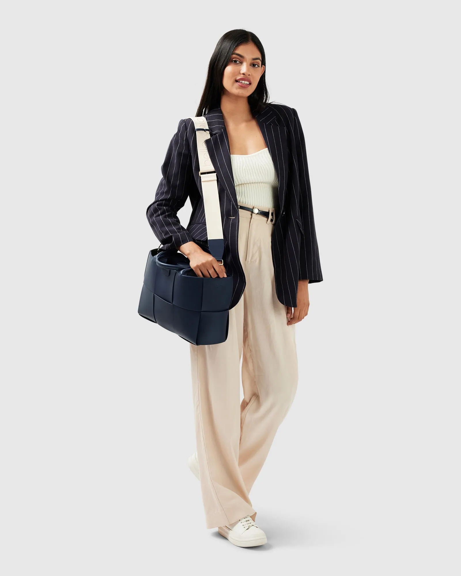 Love & Mercy Striped Blazer - Navy sold by Belle & Bloom product image thumbnail 5