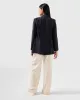 Love & Mercy Striped Blazer - Navy sold by Belle & Bloom