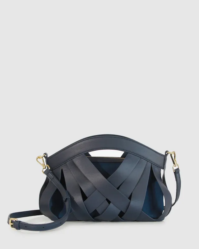 One More Night Crossbody Bag - Navy made by Belle & Bloom