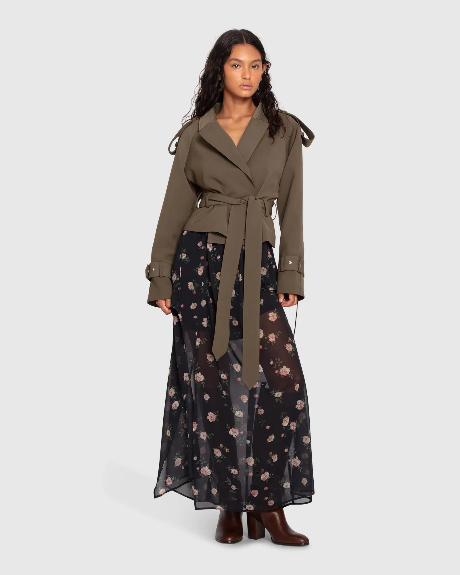 Come As You Are Floral Maxi Dress - Bloom Print sold by Belle & Bloom product image thumbnail 2