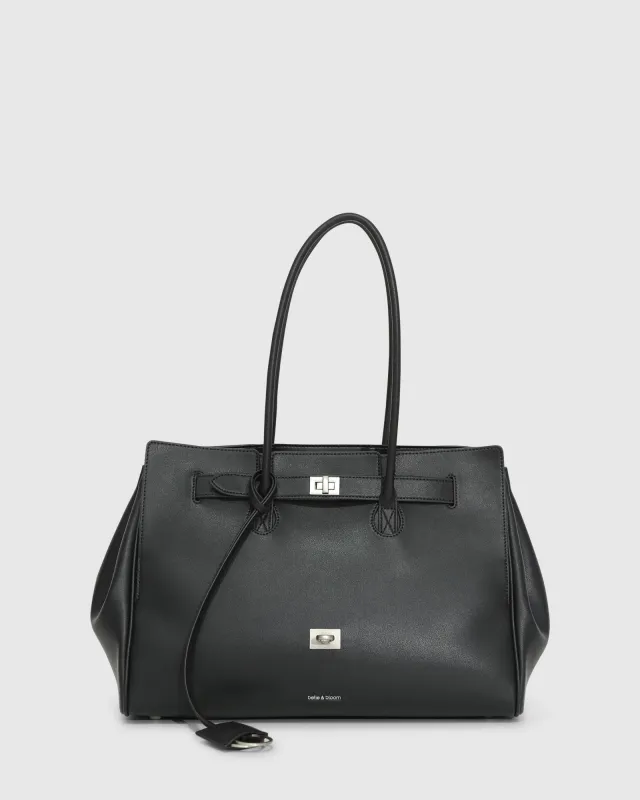 Rude Boy Shoulder Bag - Black sold by Belle & Bloom