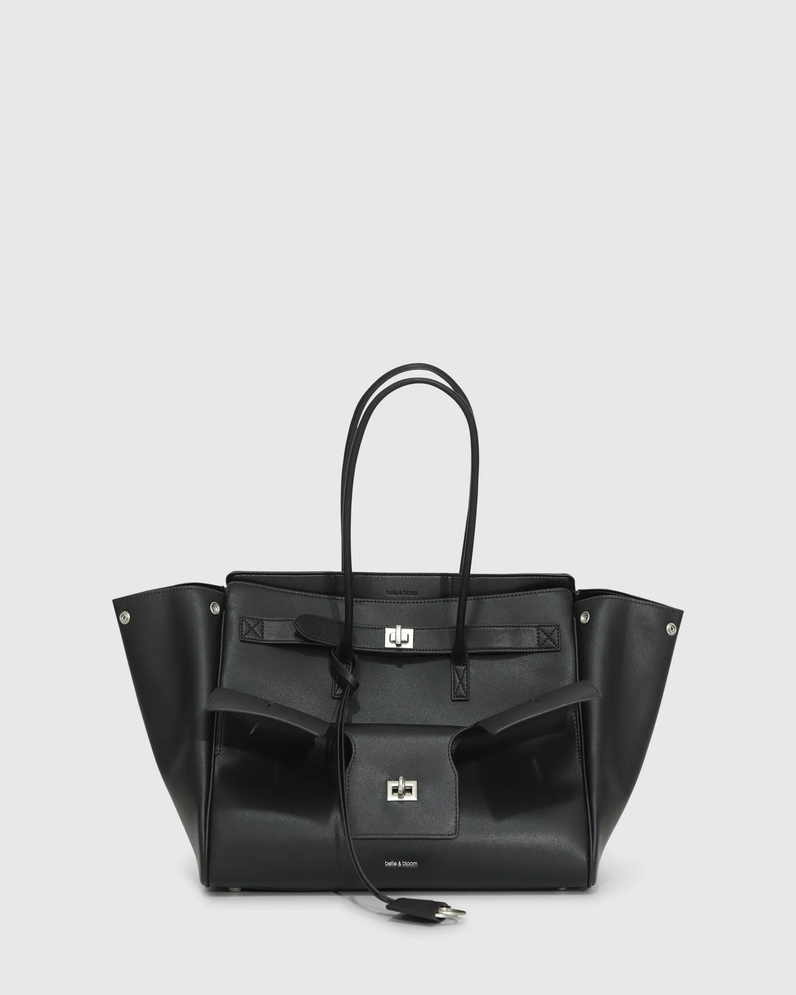 Rude Boy Large Tote Bag - Black sold by Belle & Bloom product image thumbnail 5