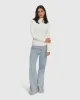Brooklyn Knitted Turtleneck - Ivory sold by Belle & Bloom